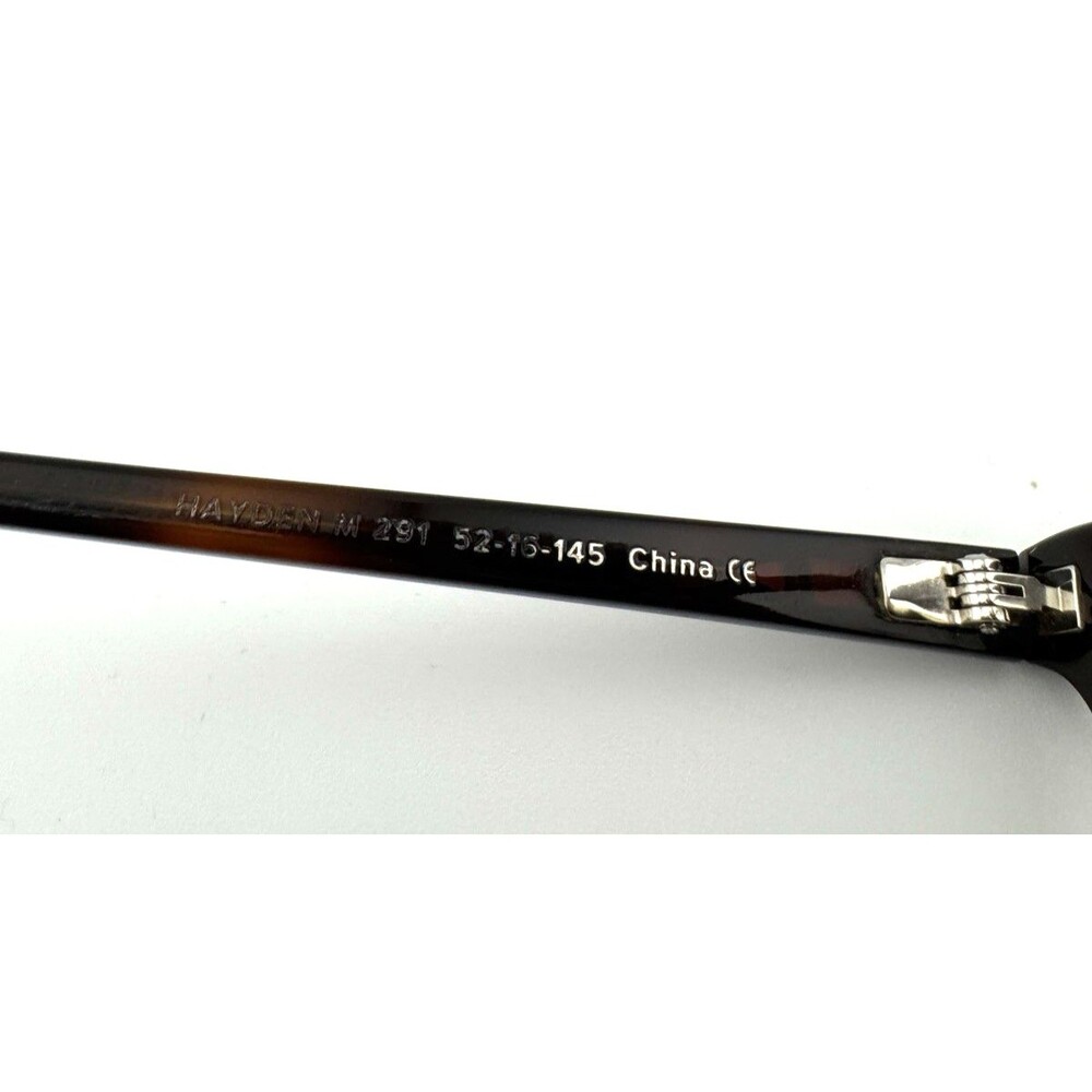 Warby Parker Hayden M291 eyeglass Frame, 52-16-145 Rye Tortoise FRAME ONLY - Picture 10 of 12